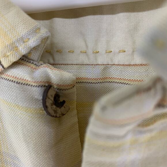 Tommy Bahama Short Sleeve Casual Shirt Linen Silk Blend Size XL - Picture 4 of 8